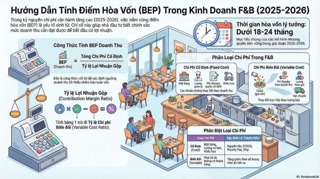 Huong dan tinh diem hoa von BEP trong FnB