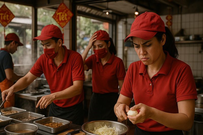 Cơn ác mộng 'vỡ trận' nhân sự mùa Tết và những hậu quả đắt giá