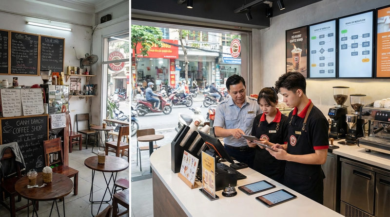 Tại sao cần chuẩn hóa cấu trúc tổ chức khi mở rộng chuỗi F&B?