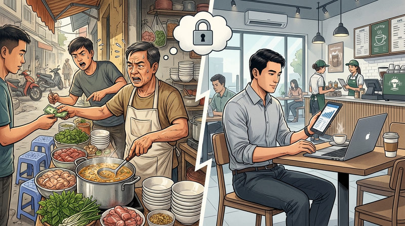 Tại sao mở quán nhỏ lại bận rộn hơn quản lý một chuỗi cửa hàng?