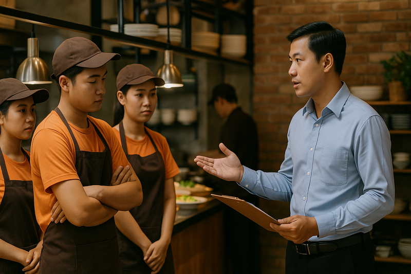 Bí quyết 1: Quản trị nhân sự - Đừng để nhân viên 'bỏ cuộc giữa trận'