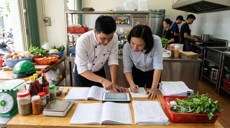 Công thức tính cost món ăn chuẩn và các thành phần thường bị bỏ sót