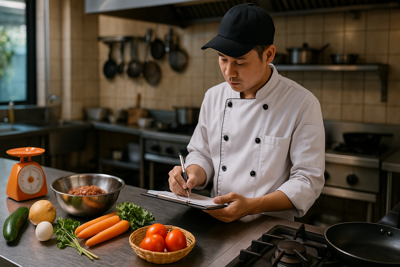 Kỹ thuật tính Food Cost và thiết lập định mức nguyên vật liệu (Recipe)