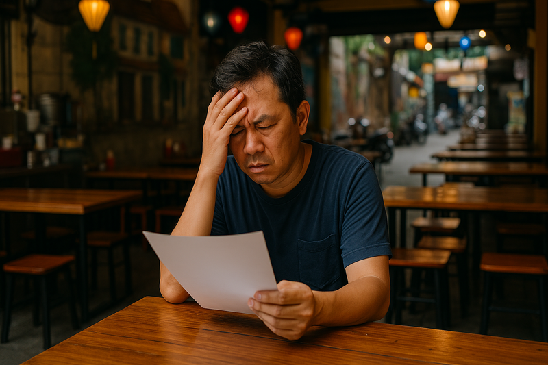 Lỗ hổng tài chính: 'Hố đen' đốt sạch vốn liếng của chủ quán mới