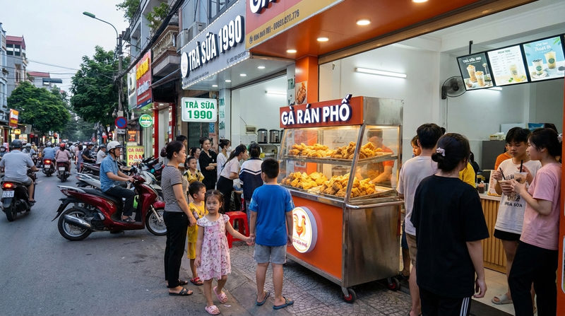 Tại sao mô hình gà rán là mảnh ghép hoàn hảo để kết hợp kinh doanh?