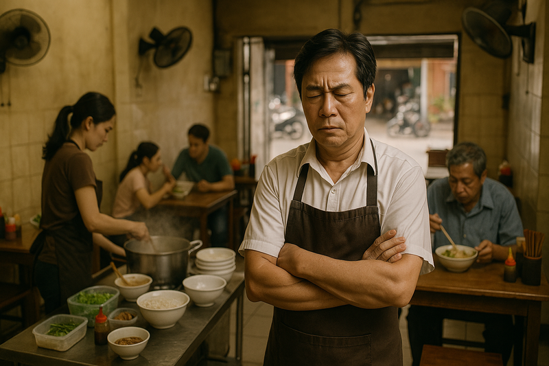 3 vấn đề cốt lõi khiến các quán ăn lâu năm dễ dàng 'ngã ngựa'