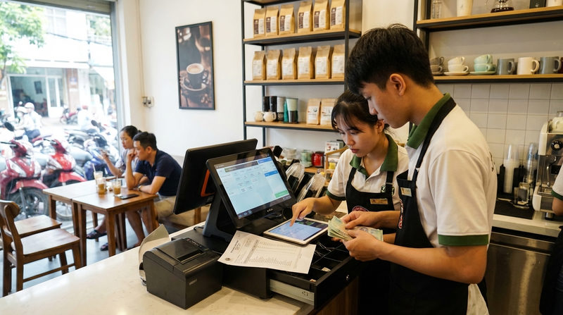 Quy trình bàn giao ca chuẩn 5 bước dành cho thu ngân