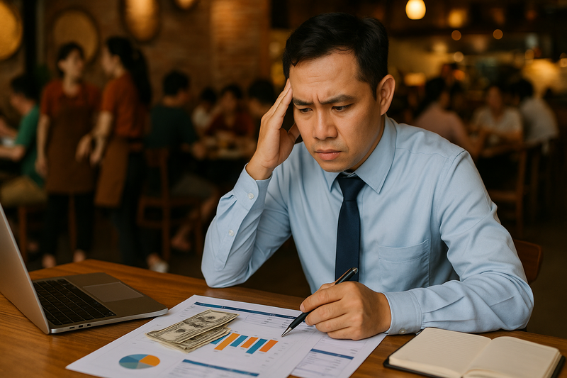 Sai lầm 2: Nhầm lẫn giữa dòng tiền (Cash Flow) và lợi nhuận thực tế