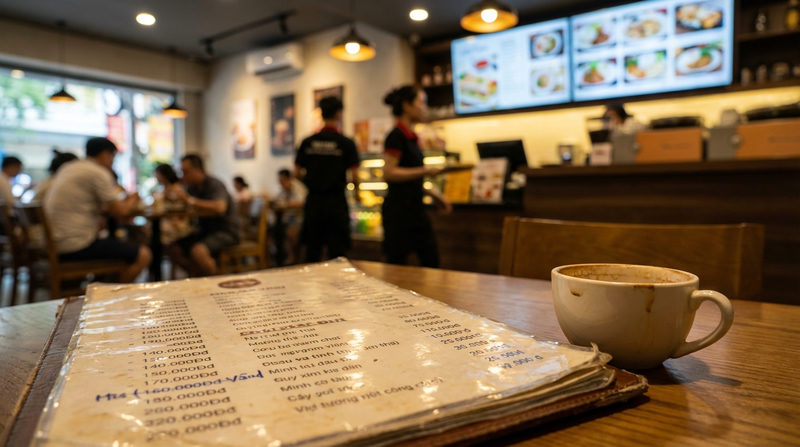 Sai lầm trong chiến lược định giá và thiết kế Menu