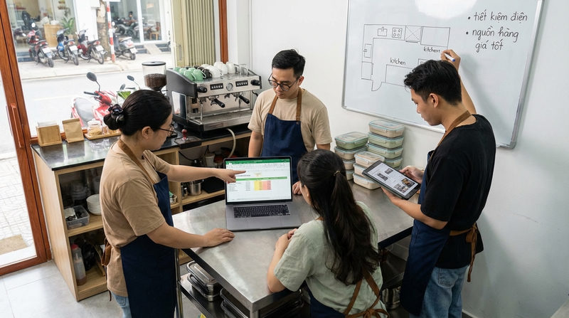 Bí quyết 2: Tối ưu hóa chi phí thiết bị và vận hành ban đầu