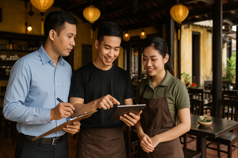 Xây dựng hệ thống KPI và đánh giá hiệu suất nhân viên F&B