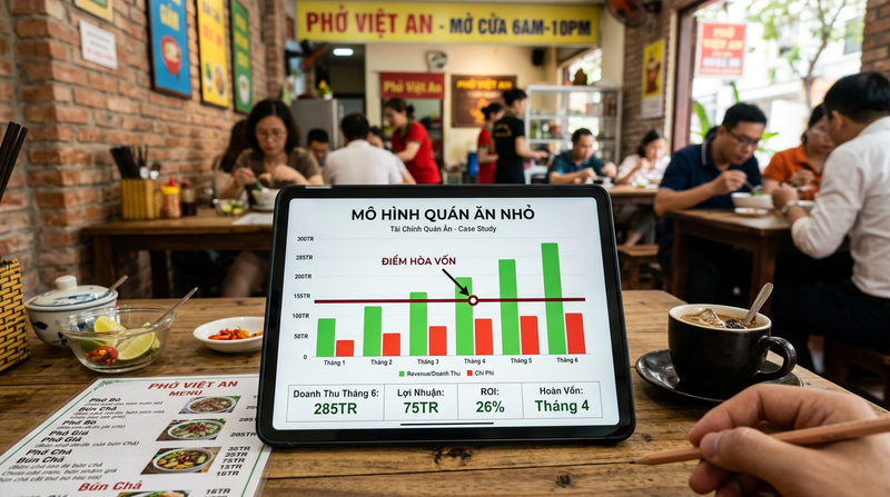 Bức tranh tài chính- Doanh thu, lợi nhuận và thời gian hoàn vốn