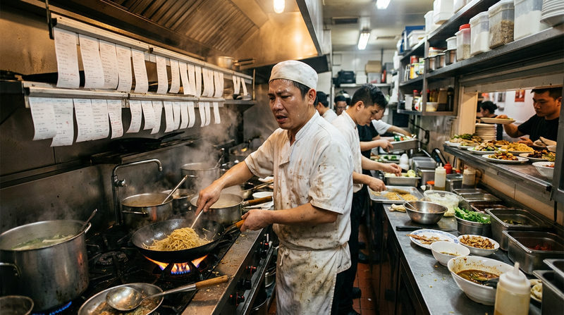 Gánh nặng vận hành: Bếp quá tải và chất lượng lao dốc