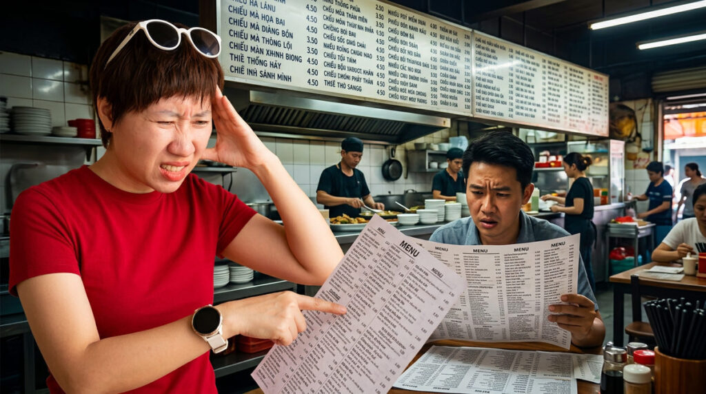Menu dài gây lỗ - Sai lầm chí mạng