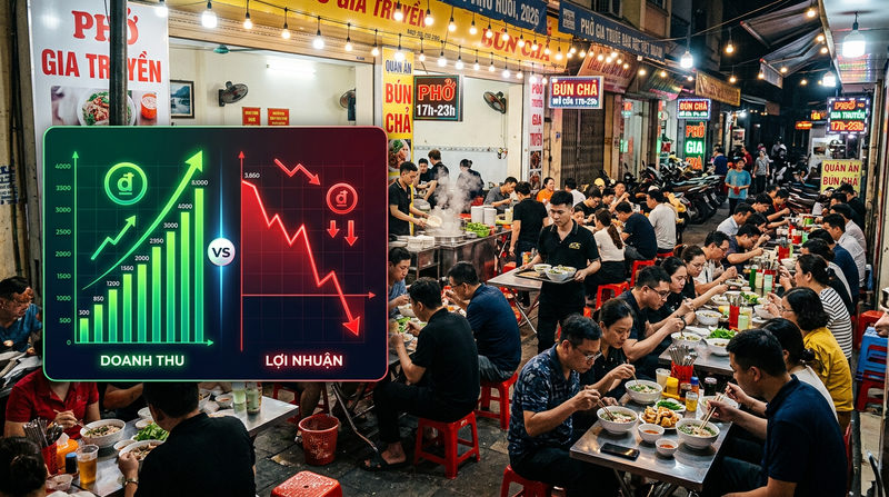 Nghịch lý đông khách nhưng vẫn rỗng túi