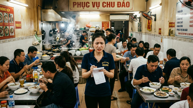 Nhận diện 'lỗ hổng' vận hành khiến quán ăn thất thủ giờ cao điểm