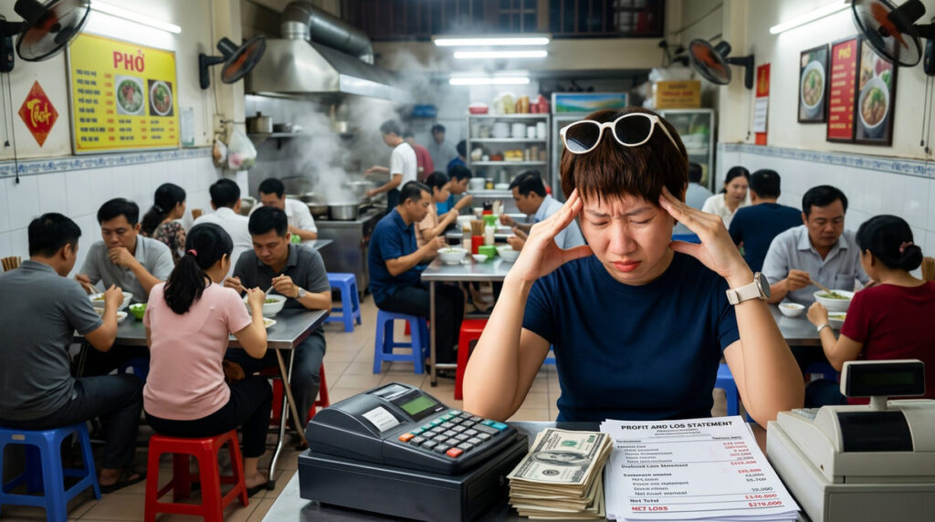 Quán đông nhưng không có lãi - 5 sai lầm và giải pháp 2026