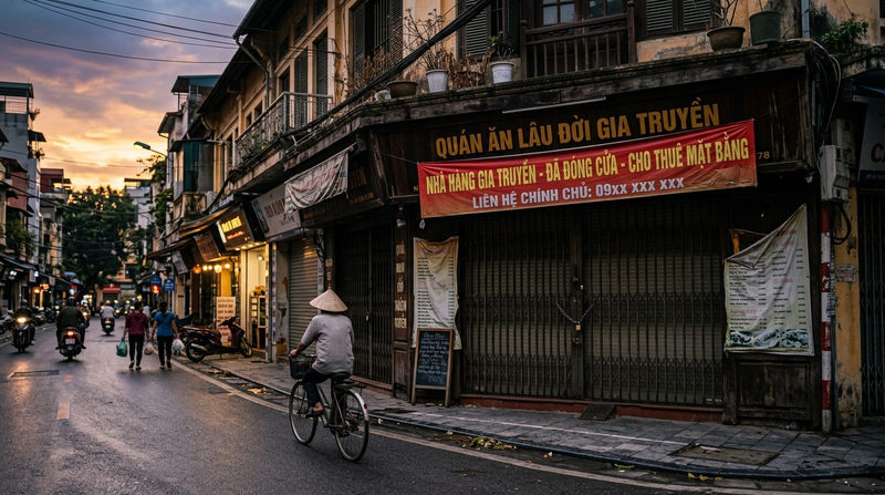 Vì sao doanh nghiệp F&B lâu năm vẫn đóng cửa Vì sao doanh nghiệp F&B lâu năm vẫn đóng cửa