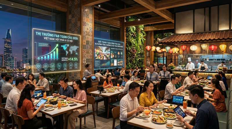 Xu hướng tiêu dùng F&B năm 2026