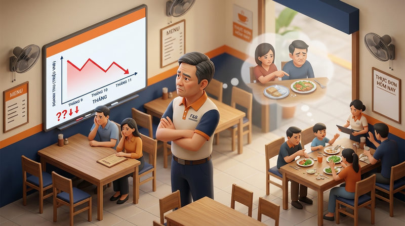 Cách tìm ra nỗi đau khách hàng F&B Cách tìm ra nỗi đau khách hàng F&B