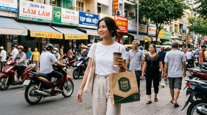 Marketing qua bao bì mang đi Marketing qua bao bì mang đi