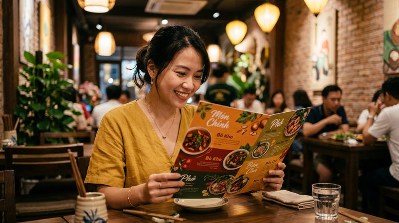 Tâm lý học màu sắc trong Menu Tâm lý học màu sắc trong Menu