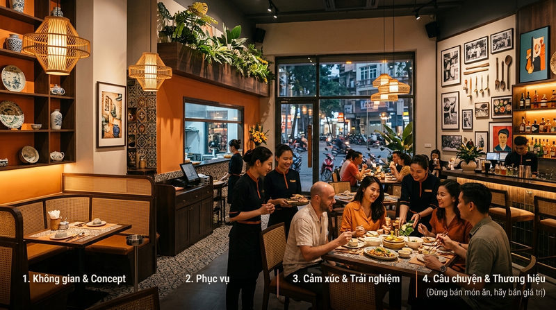 Đừng bán món ăn, hãy bán giá trị Đừng bán món ăn, hãy bán giá trị