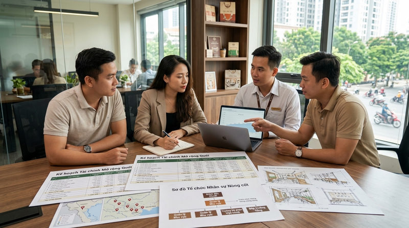 Mở rộng quán lên chuỗi