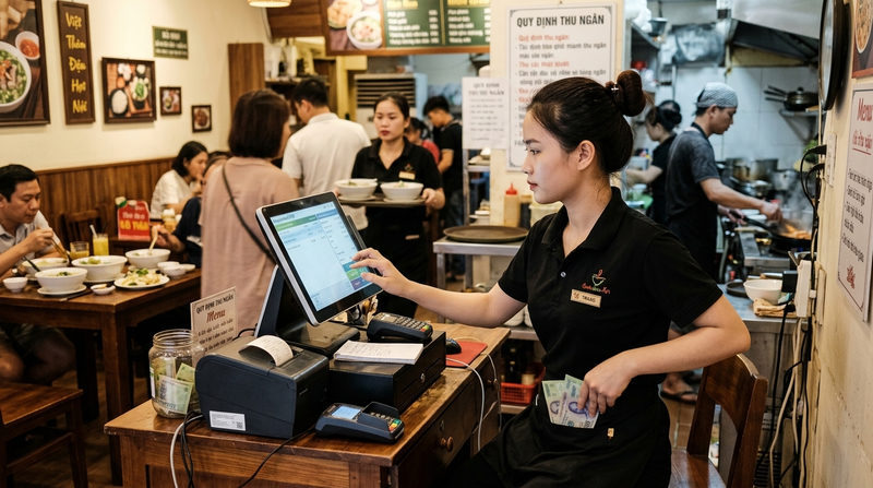 10 Điểm rò rỉ tiền trong quán ăn Rò rỉ từ Quản lý Vận hành & Dòng tiền