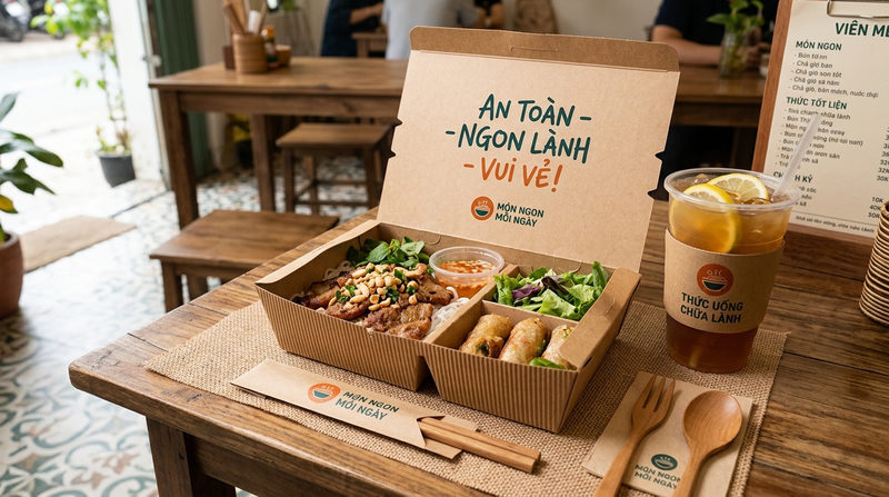 Marketing qua bao bì mang đi Marketing qua bao bì mang đi