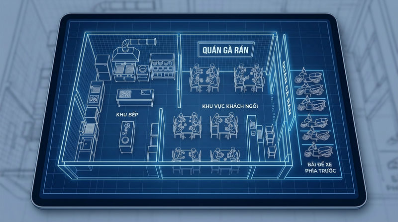 Thuê Mặt Bằng Mở Quán Gà Rán Thuê Mặt Bằng Mở Quán Gà Rán