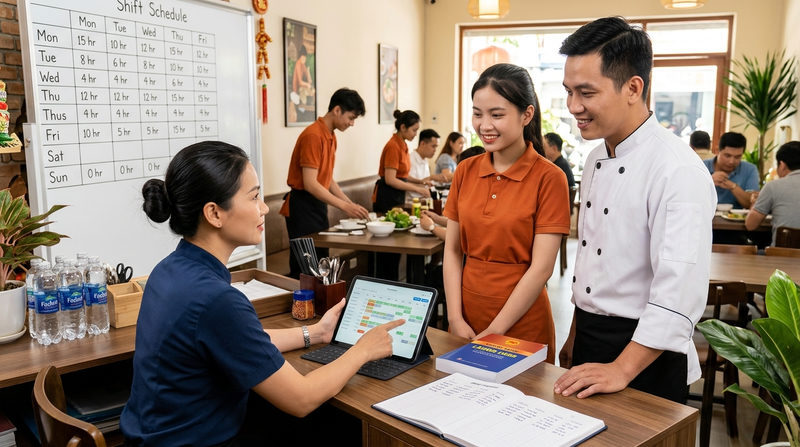 Các nguyên tắc cốt lõi khi xếp lịch làm việc cho nhân viên