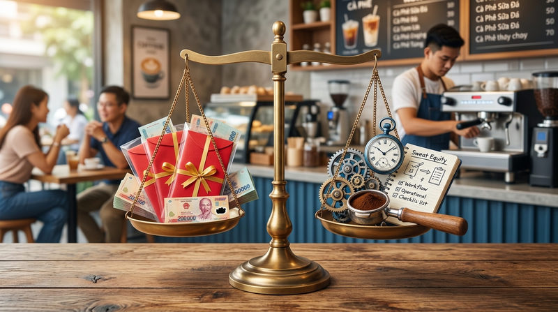 Người bỏ vốn người bỏ công chia lợi nhuận thế nào