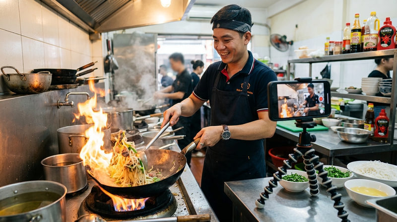 Marketing 0 đồng cho quán ăn