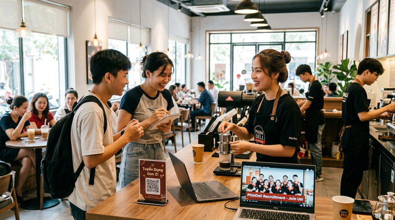 Tuyển dụng Gen Z trong F&B