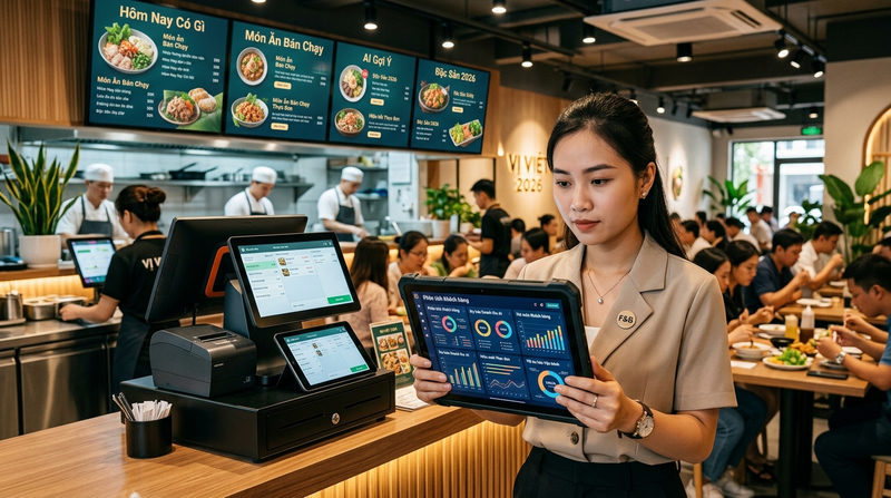 Mô hình F&B năm 2026 Mô hình F&B năm 2026