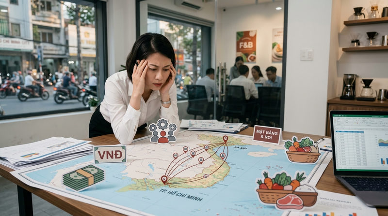 F&B Hồ Chí Minh có nên Bắc tiến F&B Hồ Chí Minh có nên Bắc tiến