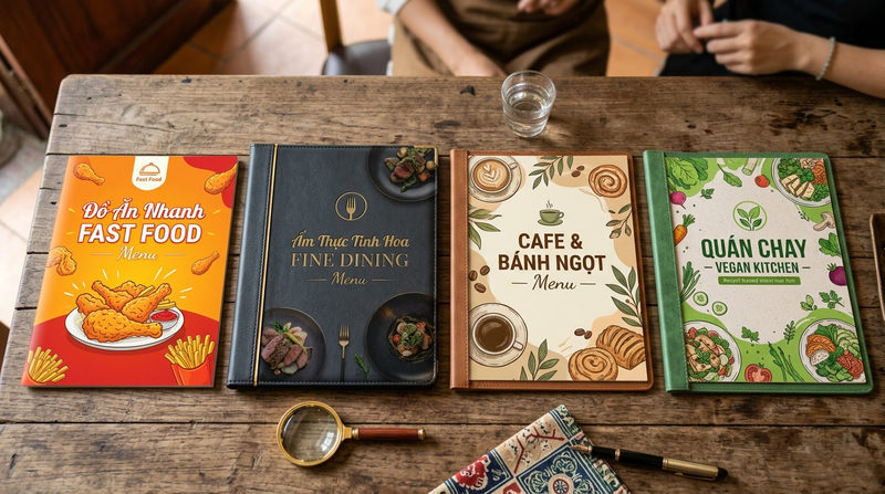 Tâm lý học màu sắc trong Menu Tâm lý học màu sắc trong Menu