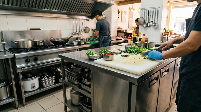 cách setup bếp quán ăn nhỏ