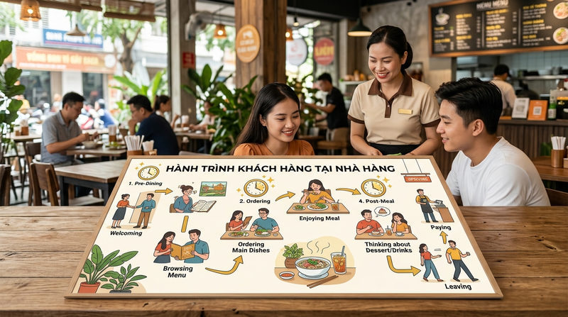Nghệ thuật Upselling tại bàn