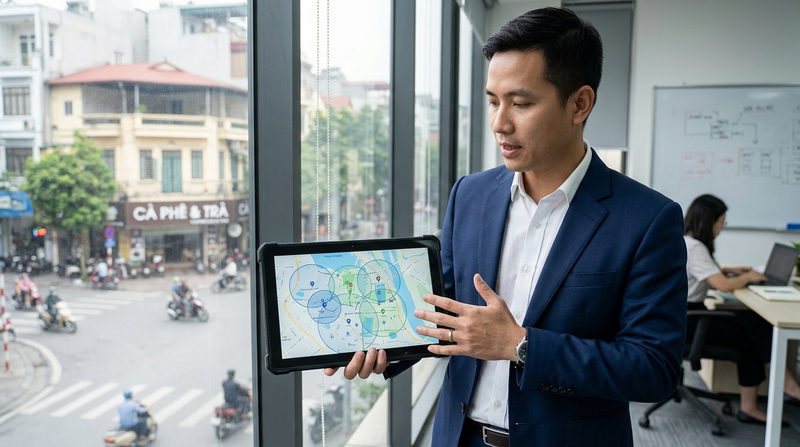 Tiêu chí phân chia 'khu vực độc quyền' được tính toán ra sao?