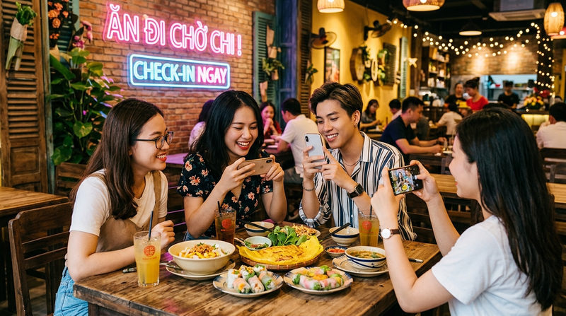 Marketing 0 đồng cho quán ăn