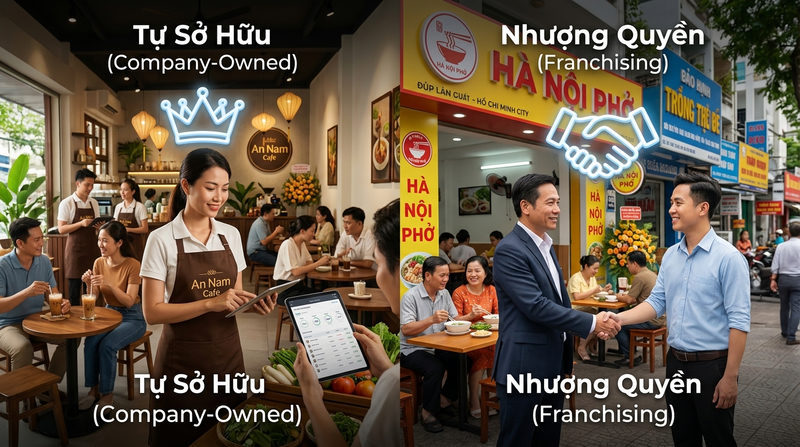 Mở rộng quán lên chuỗi