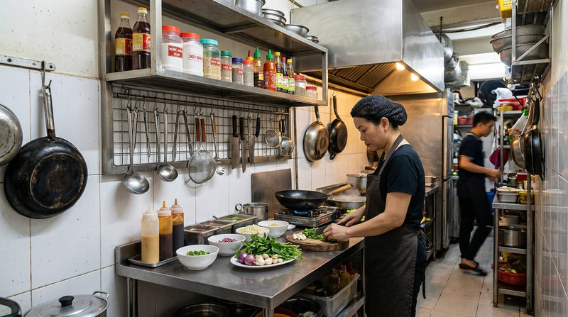 cách setup bếp quán ăn nhỏ