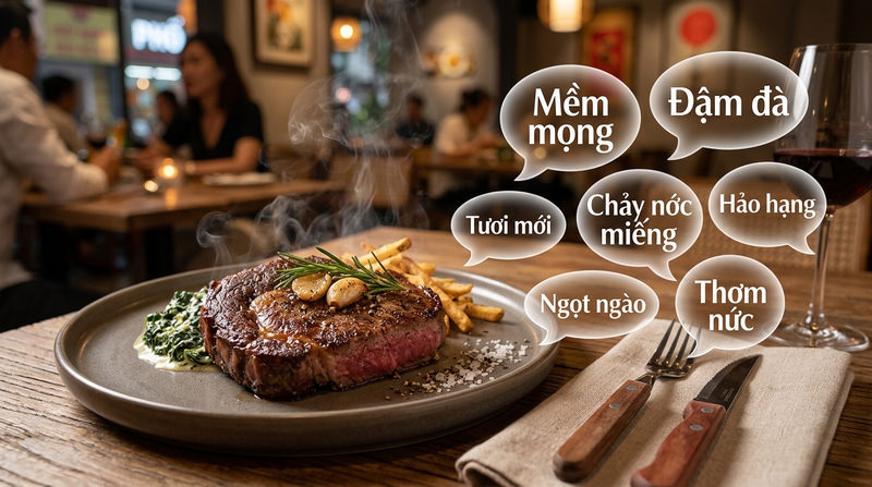 Nghệ thuật Upselling tại bàn