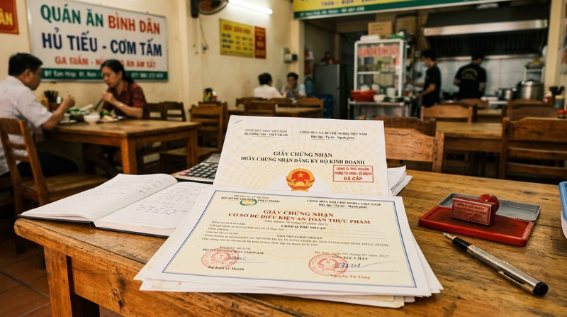 mở quán ăn nhỏ dưới 50 triệu