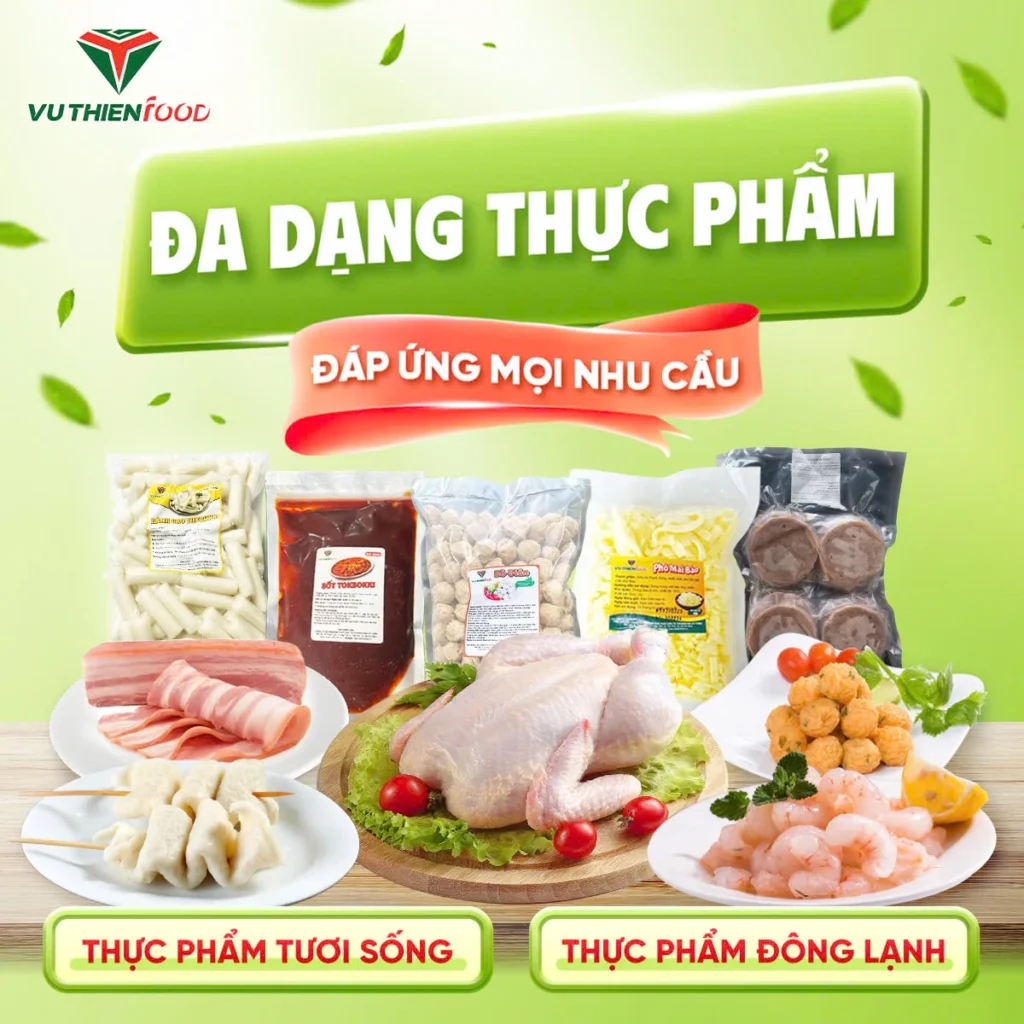 công ty cung cấp thực phẩm đông lạnh