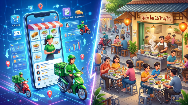 Tổng quan: Bán hàng online và bán tại chỗ (offline) là gì?