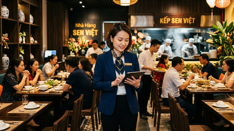 Chân dung và mô tả công việc quản lý nhà hàng