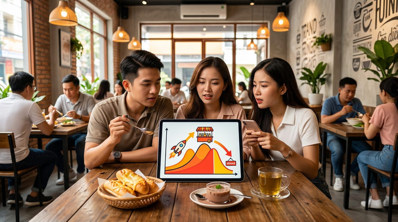 sai lầm khi mở quán ăn theo trend sai lầm khi mở quán ăn theo trend